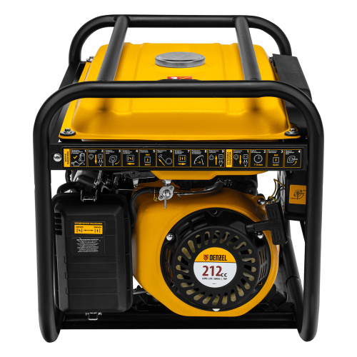 Генератор бензиновый PS 25, 2.5 кВт, 230 В, 15 л, ручной стартер Denzel купить в Москве с доставкой по всей России | ProtosMarket.ru