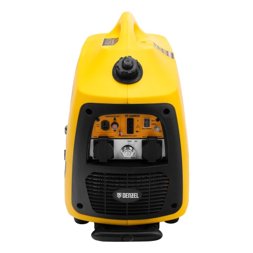 Генератор инверторный GT-3200iSE, 3.2 кВт, 230 В, бак 6 л, закрытый корпус, электростартер Denzel купить в Москве с доставкой по всей России | ProtosMarket.ru