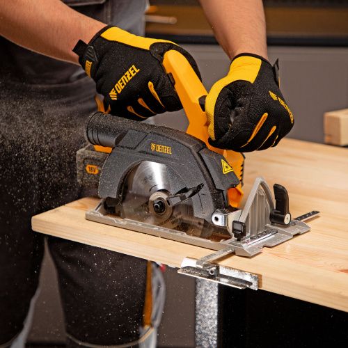 Пила циркулярная аккумуляторная бесщет. CCS-165-0, 18В Li-Ion Denzel купить в Москве с доставкой по всей России | ProtosMarket.ru