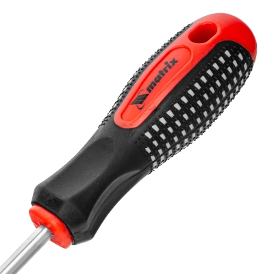 Отвертка Fusion, PZ2 x 100 мм, CrV, трехкомпонентная рукоятка "Anti slip" Matrix по ценам производителя в Казани с доставкой по всей России