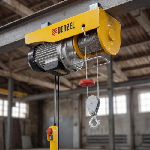 Тельфер электрический TF-1200,1.2 т, 1800 Вт, высота 12 м, 8 м/мин Denzel по ценам производителя в Казани с доставкой по всей России