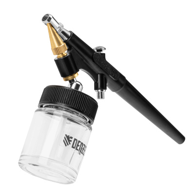 Аэрограф с нижним бачком AB2, 0,8 мм, 22 мл, 11 л/мин Denzel по ценам производителя в Казани с доставкой по всей России