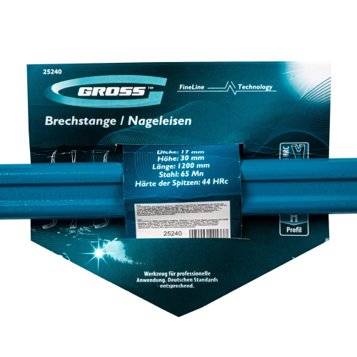 Лом-гвоздодер, двутавровый профиль, 1200х30х17 мм Gross купить в Москве с доставкой по всей России | ProtosMarket.ru