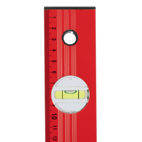 Уровень алюминиевый, 1500 мм, 3 глазка, красный, линейка Matrix по ценам производителя в Казани с доставкой по всей России