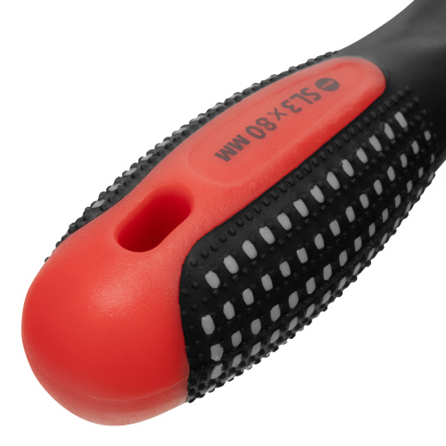 Отвертка Fusion, SL3 х 80 мм, CrV, трехкомпонентная рукоятка "Anti slip" Matrix купить в Москве с доставкой по всей России | ProtosMarket.ru