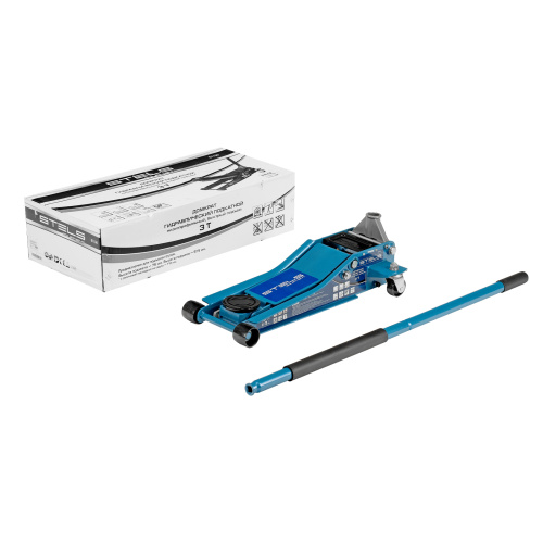 Домкрат гидравлический подкатной, быстрый подъем, 3т Low Profile Quick, 75-515 мм, профессиональный Stels купить в Москве с доставкой по всей России | ProtosMarket.ru