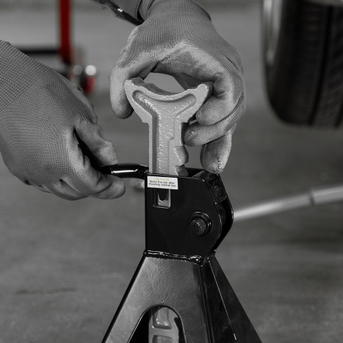 Подставки под машину регулируемые, 2 т, H подъема 275-420 мм, 2 шт Matrix купить в Москве с доставкой по всей России | ProtosMarket.ru