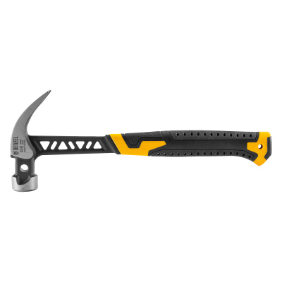 Молоток-гвоздодер 450 г, цельнокованый,боек с магнитом, двухкомп. обрезин. рук-ка Denzel купить в Москве с доставкой по всей России | ProtosMarket.ru