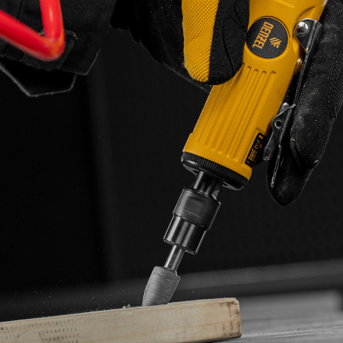 Пневмошлифмашина прямая PGS25000, 25000 об/мин, 10 шлиф. камней, цанга - 3, 6 мм, 113 л/мин Denzel по ценам производителя в Казани с доставкой по всей России