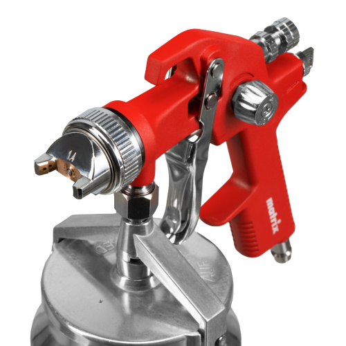 Краскораспылитель HVLP пневмат. с нижним бачком V= 1 л, сопло диаметром 1.4 мм Matrix купить в Москве с доставкой по всей России | ProtosMarket.ru