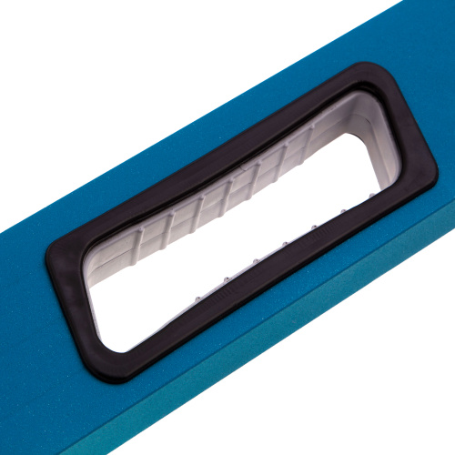 Уровень алюминиевый, 1000 мм, усиленный с ударопрочными заглушками, рукоятки, 3 глазка Gross купить в Москве с доставкой по всей России | ProtosMarket.ru