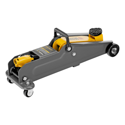 Домкрат гидравлический подкатной, 2 т, 135-385 мм, в пласт. кейсе Denzel по ценам производителя в Казани с доставкой по всей России