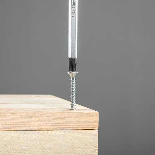 Отвертка PH3 x 150 мм, S2, трехкомпонентная ручка Gross купить в Москве с доставкой по всей России | ProtosMarket.ru