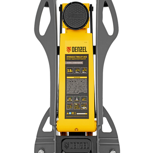 Домкрат гидравлический подкатной, 3,8 т, 110-580 мм, быстрый подъем, низкий подхват, проф. Denzel по ценам производителя в Казани с доставкой по всей России