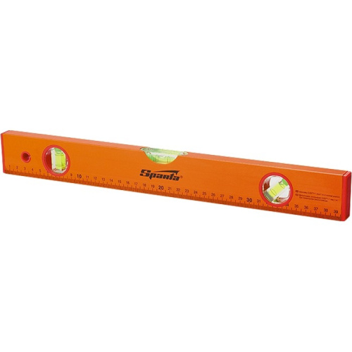 Уровень алюминиевый, 1800 мм, 3 глазка, желтый, линейка Sparta по ценам производителя в Казани с доставкой по всей России