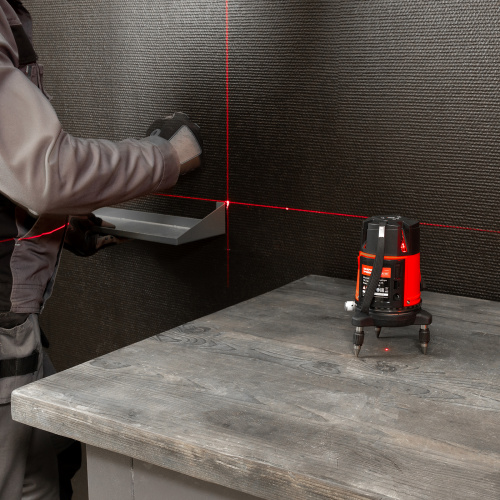 Лазерный уровень CRL-30R, 30 м, красный луч, батарейки, резьба 5/8" MTX по ценам производителя в Казани с доставкой по всей России