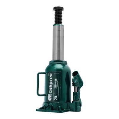 Домкрат гидравлический бутылочный, 20 т, 215-405 мм Сибртех купить в Москве с доставкой по всей России | ProtosMarket.ru