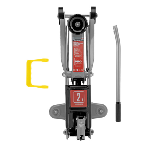 Домкрат гидравлический подкатной, 2 т, высота подъема 135-355 мм Matrix купить в Москве с доставкой по всей России | ProtosMarket.ru