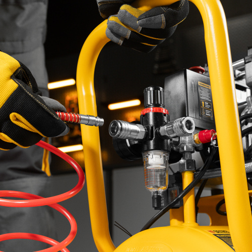 Компрессор безмасляный, малошумный DLS 1500/50, 1500 ВТ, 2x750, 50 л, 260 л/мин Denzel купить в Москве с доставкой по всей России | ProtosMarket.ru