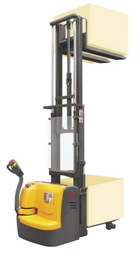 Штабелер самоходный 1,5 т 2,5 м XILIN CDDR15S двухуровневый (сопровождаемый) 24/240 В/Ач купить в Москве с доставкой по всей России | ProtosMarket.ru