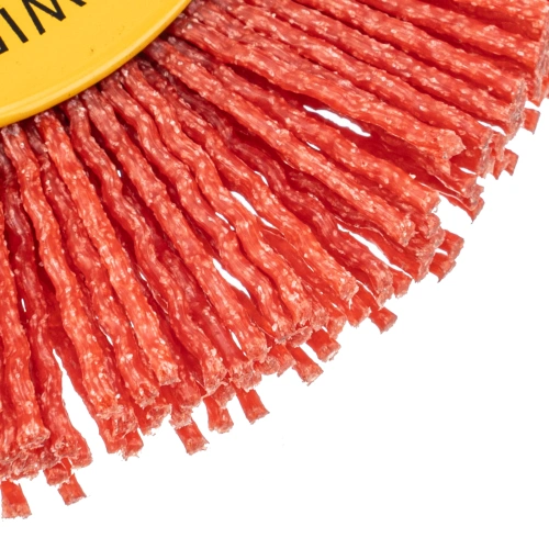 Щетка для УШМ, 100 мм, Плоская, нейлоновая щетина, посадка 22,2 мм Denzel по ценам производителя в Казани с доставкой по всей России