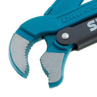 Ключ трубный рычажный 1, №1, цельнокованый, CrV, тип "S" Gross купить в Москве с доставкой по всей России | ProtosMarket.ru