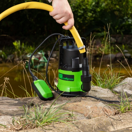 Дренажный насос для чистой воды СДН300-5, 300 Вт, напор 6.5м, 6500 л/ч Сибртех купить в Москве с доставкой по всей России | ProtosMarket.ru