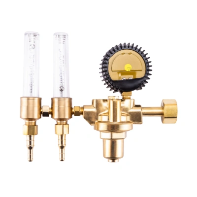 Регулятор FoxWeld WR420-F2 (аргоновый/углекислотный, 1 манометр, 2 расходомера, вентиль, пр-во FoxWeld/КНР) купить в Москве с доставкой по всей России | ProtosMarket.ru