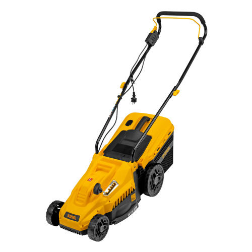 Газонокосилка электрическая GM-1300, 1300 Вт, шир. 32 см, 5 уров., травосб. 35 л Denzel купить в Москве с доставкой по всей России | ProtosMarket.ru