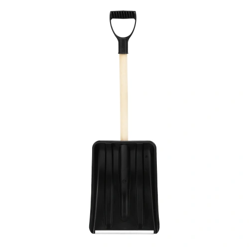 Лопата для уборки снега полипропиленовая, 275х365х870 мм, деревянный черенок, Sparta купить в Москве с доставкой по всей России | ProtosMarket.ru