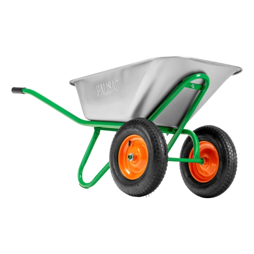 Тачка садово-строительная, 2-х колесная, усиленная, грузоподъемность 320 кг, объем 100 л Palisad по ценам производителя в Казани с доставкой по всей России