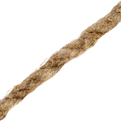 Веревка льнопеньковая, D 10 мм, L 6 м, крученая Сибртех по ценам производителя в Казани с доставкой по всей России
