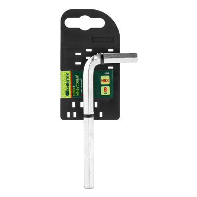 Ключ имбусовый HEX, 8 мм, 45x, закаленный, никель Сибртех купить в Москве с доставкой по всей России | ProtosMarket.ru