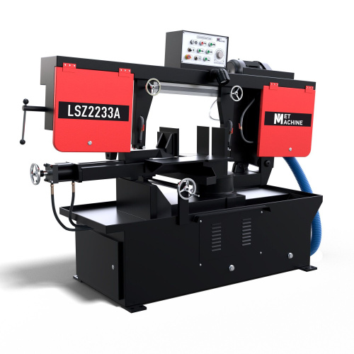 Полуавтоматический ленточнопильный станок LSZ2233 с поворотной рамой по ценам производителя в Казани с доставкой по всей России
