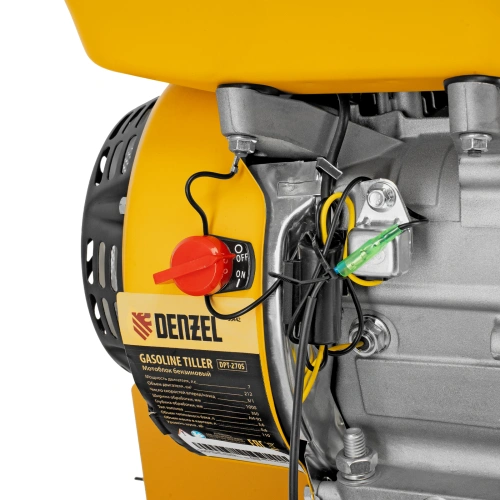 Мотоблок DPT-270S, 7 л.с., ремен.сцеп, фрез 3х4, ШОМ, передачи 2В/1Н Denzel по ценам производителя в Казани с доставкой по всей России