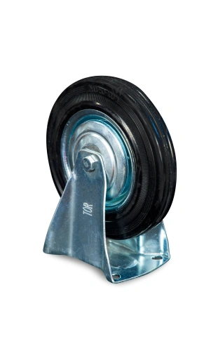 Колесо неповоротное резина FC 80 200 мм (N) по ценам производителя в Казани с доставкой по всей России