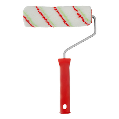 Валик "Эмали" , 180 мм, ворс 12 мм, D - 36 мм, D ручки - 6 мм, полиамид, полиакрил Сибртех купить в Москве с доставкой по всей России | ProtosMarket.ru