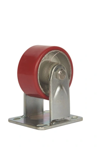 Колесо большегрузное неповоротное FCp 46 100 мм полиуретановое (F) по ценам производителя в Казани с доставкой по всей России