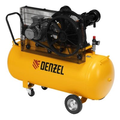 Компрессор воздушный рем. привод BCV 4000-T/200, 4,0 кВт, 200 литров, 690 л/мин Denzel по ценам производителя в Казани с доставкой по всей России