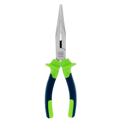 Длинногубцы прямые, 200 мм, двухкомпонентные рукоятки Сибртех купить в Москве с доставкой по всей России | ProtosMarket.ru