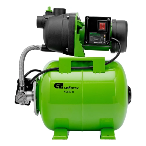 Насосная станция НС850-П, 850 Вт, напор 42 м, 3500 л/ч, ресивер 19 л Сибртех купить в Москве с доставкой по всей России | ProtosMarket.ru