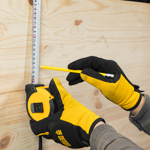 Рулетка 10м х 25мм, двухкомп. корпус, кнопка-пауза Denzel купить в Москве с доставкой по всей России | ProtosMarket.ru