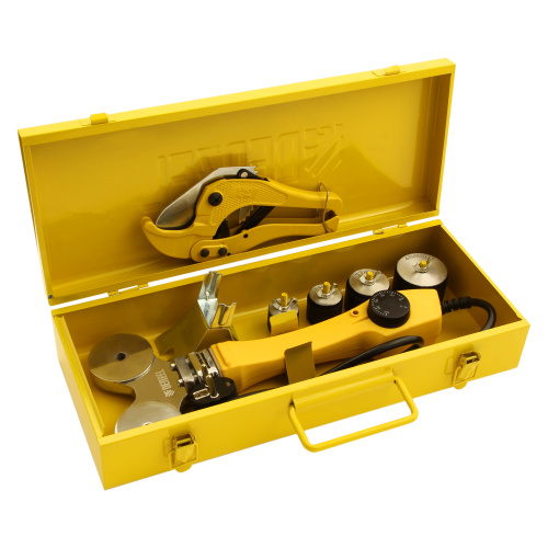 Аппарат для сварки пластиковых труб DWP-750, 750 Вт, 0-300 град, 4 насадки, 20-40 мм Denzel купить в Москве с доставкой по всей России | ProtosMarket.ru