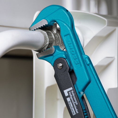 Ключ трубный рычажный 3/4, №0, цельнокованый, CrV, тип "L" Gross купить в Москве с доставкой по всей России | ProtosMarket.ru