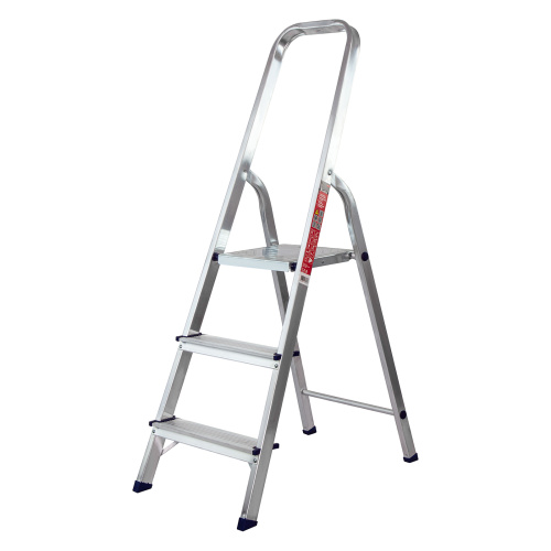 Стремянка усиленная, 3 ступени, алюминиевая, MTX по ценам производителя в Казани с доставкой по всей России