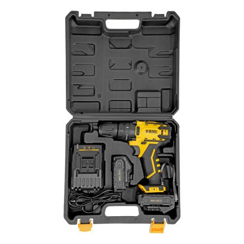 Дрель-шуруповерт аккумуляторная CDL-12-02BM, Li-Ion, 12 В, 2 акк. Denzel купить в Москве с доставкой по всей России | ProtosMarket.ru