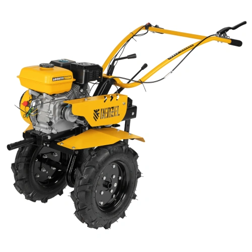 Мотоблок DPT-270, 7 л.с, ременное сцепление, ширина 85 см, глубина 35 см, фрез 3 х 4, ШОМ, передачи 2В/1Н Denzel по ценам производителя в Казани с доставкой по всей России