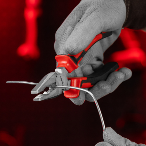 Плоскогубцы Nickel, 160 мм, никелированные, двухкомпонентные рукоятки Matrix купить в Москве с доставкой по всей России | ProtosMarket.ru