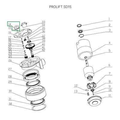 Катушка электромагнитного тормоза для штабелеров SDR 1-1,2 т, SDR1635, для тележек SD15 купить в Москве с доставкой по всей России | ProtosMarket.ru