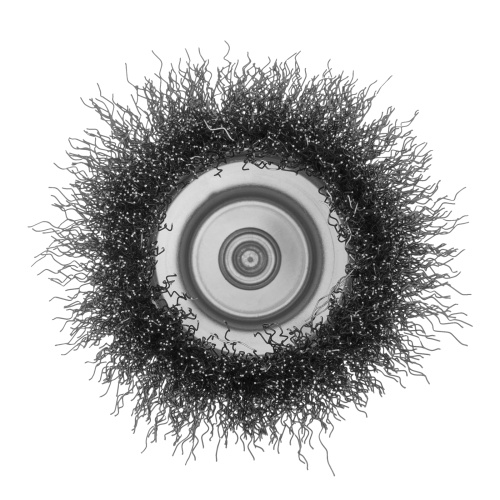 Щетка для дрели, 75 мм, "чашка" со шпилькой, витая проволока Сибртех по ценам производителя в Казани с доставкой по всей России